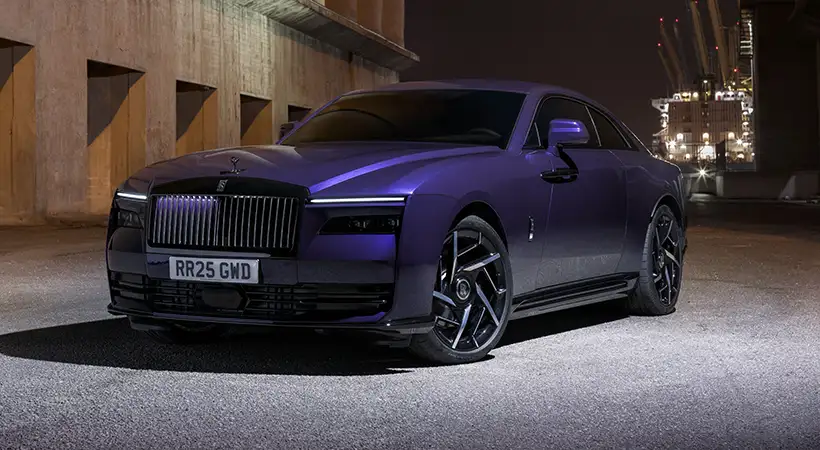 Rolls-Royce Spectre Black Badge, un auto eléctrico de ultralujo que cuesta diez millones de pesos