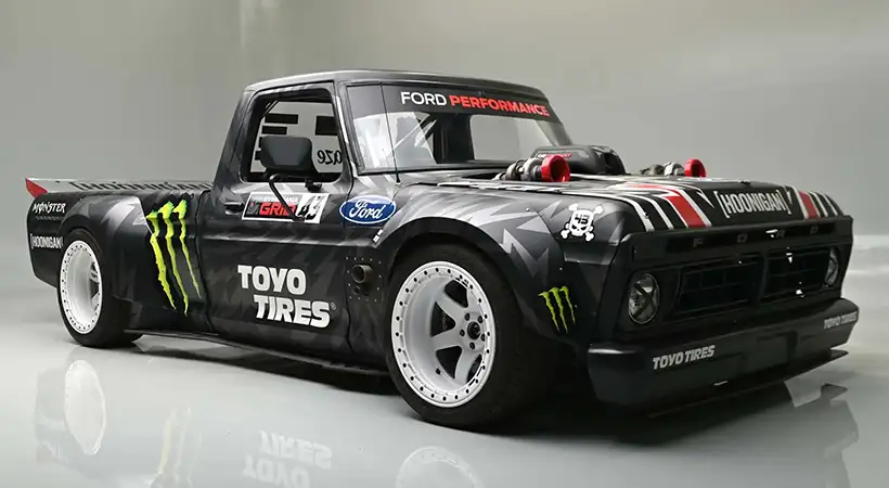 ¡Vendida! Alguien pagó 20 millones de pesos por la Hoonitruck de Ken Block