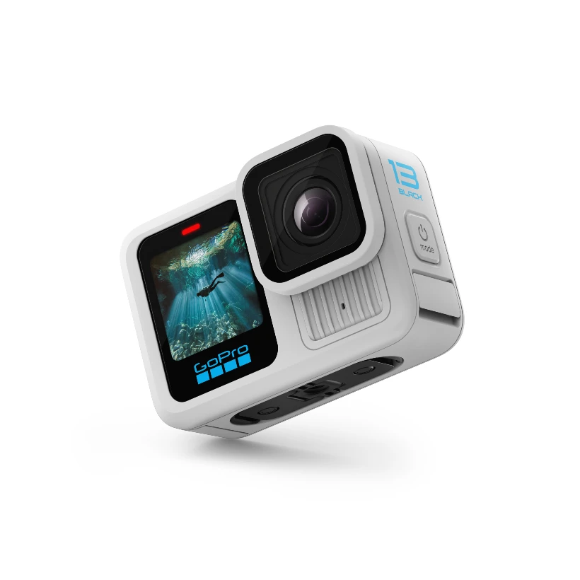 Si quieres una GoPro diferente, la Hero13 Black Blanco Polar ya está disponible en México
