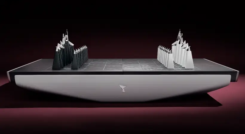 Rolls-Royce lanza un tablero de ajedrez que puede costar más que un auto nuevo